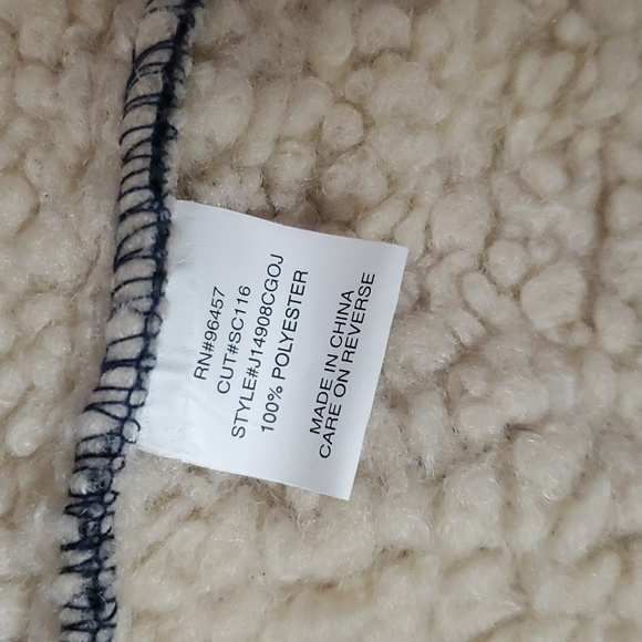 Stitch & Pine Blue/Orange Flannel Jacket - Picture 7 of 8